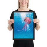 Tableau de Méduse Mortelle (Tacheté de Rose)