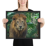 Tableau Lion de la Jungle