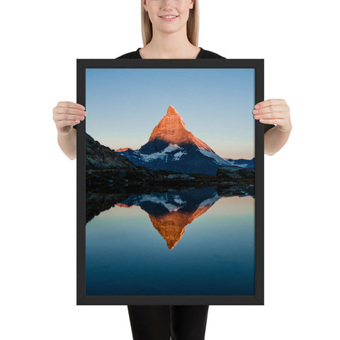 Tableau Montagne <Br> Photo Paysage (La Pointe)