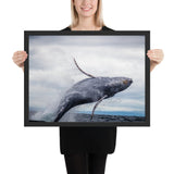Tableau  Baleine Sautant