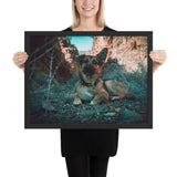 Tableau Berger Allemand Oreille Bizarre