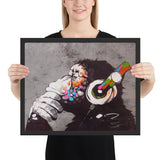 tableau singe pop art design