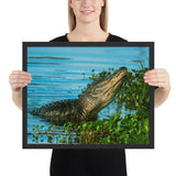 Tableau Crocodile Moderne