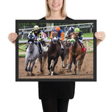 Tableau Chevaux De Course (Paris Longchamp)