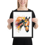 Tableau Cheval Couleur Tachetée
