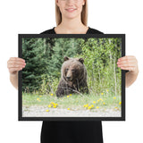 Tableau Ours Montagne déco