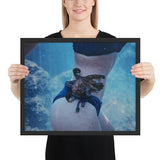 Tableau Pieuvre Abstrait