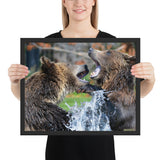 Tableau  Grizzly (Le Combat)