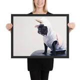 Tableau Animaux Chiot en Pull Licorne