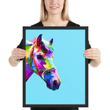 Tableau Cheval Pop Art Moderne