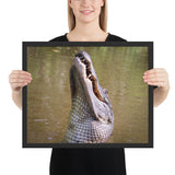 Tableau Crocodile Roi des Morts