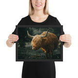 Tableau Déco Vache Highland