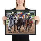 Tableau Chevaux De Course (Hippodrome de Longchamp)