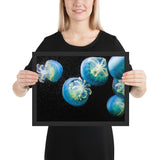 Tableau Animaux Méduse la Crainte des Océans