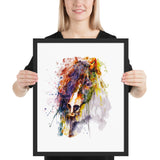 Tableau Chevaux Cheval Abstrait et Multicolore