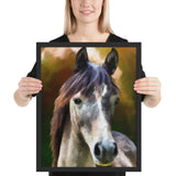 Tableau Peinture Tête de Cheval