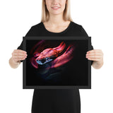 Tableau de Serpent déco