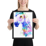 Tableau Cheval Moderne petit cadre