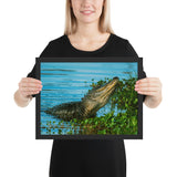 Tableau Crocodile haute définition