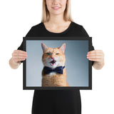 Tableau chat contemporain Garflied