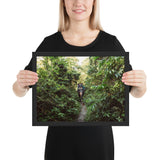 Tableau Eléphant Indien sur le chemin