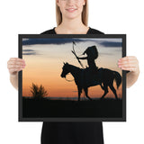 Tableau Moderne Cheval Indien