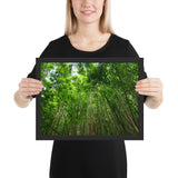 Tableau bambou au vent