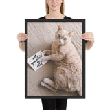 Tableau Déco Chat Original