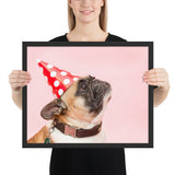 Chien déguisé pour la Fête