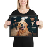 Tableau Labradors Souriant et Heureux