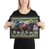 Tableau Chevaux De Course pour Salon