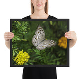 Tableau Ailes de Papillons (Noir et Jaune)