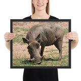 Tableau Sanglier dans la savane