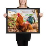 Tableau Coq (l'Oiseau de Fer)