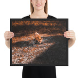 Tableau Renard Moderne Apeuré