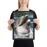 Tableau Dauphin jouant