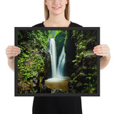 Tableau tropical la cascade secrete
