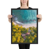 Tableau Maison Paradisiaque sur Ile