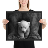 Tableau Ours Polaire et son Ourson