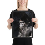 Tableau Animaux Gorille dans la Pénombre