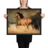 Tableau Chevaux Photo de Cheval Brun