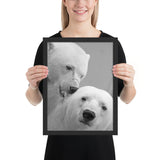 Tableau Ours Polaire Moderne