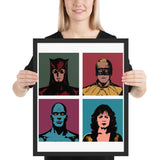 Tableau andy warhol comics