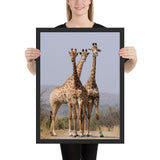 Tableau de Girafe aux trois têtes