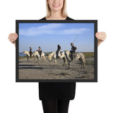 Tableau Chevaux en Camargue