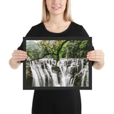 toile moderne paysage tropical