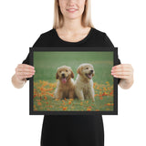 Tableau Chiot mignon