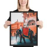 Tableau Eléphant pour le tourisme en Inde