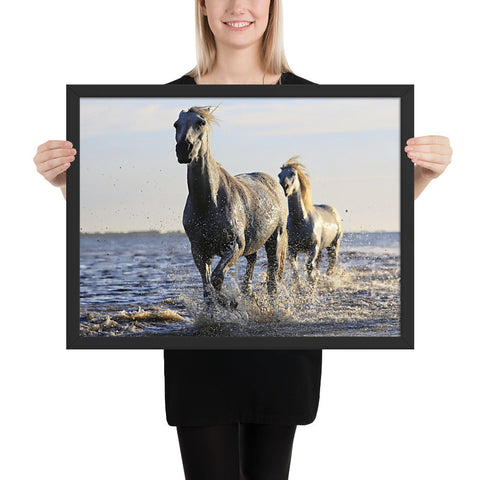 Tableau Chevaux au Galop