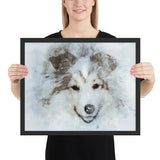 Tableau Peinture Chien moderne